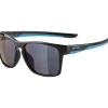 Brillen Kinderen < Alpina Flexxy Cool I Bril Kinderen - black-cyan/mirror blue