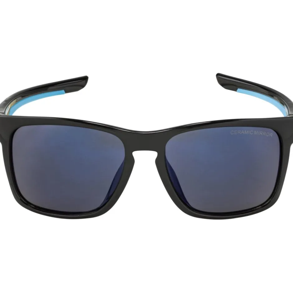 Brillen Kinderen < Alpina Flexxy Cool I Bril Kinderen - black-cyan/mirror blue