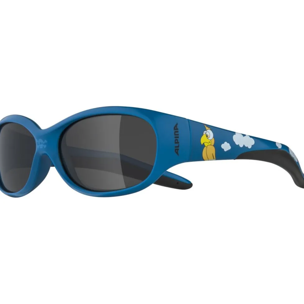 Alpina Flexxy Kids Glasses - blue pirat gloss/Ceramic Black