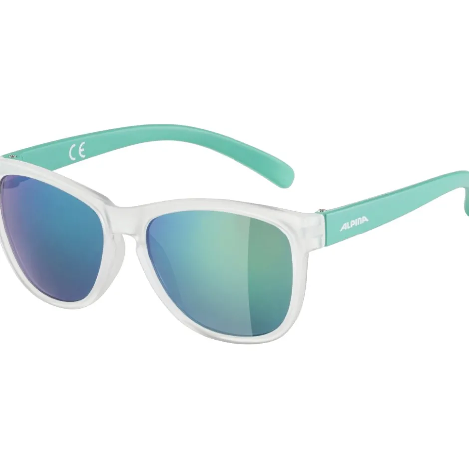 Brillen Kinderen < Alpina Luzy Bril Kinderen - green-transparent matt/mirror green