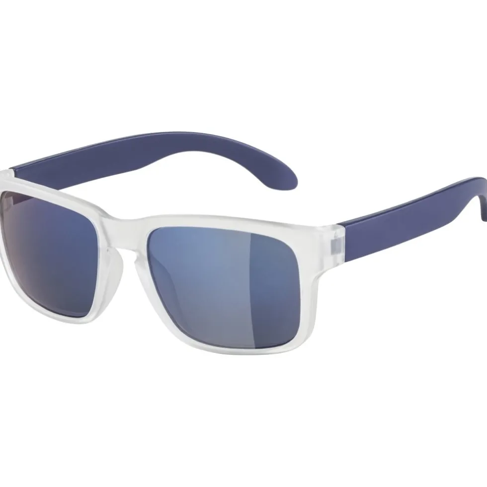 Alpina Mitzo Bril Kinderen - blue-transparent matt/mirror blue