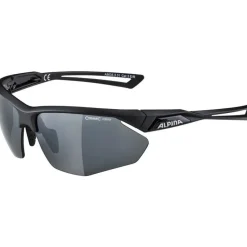 Alpina Nylos HR Bril - black matt/mirror black