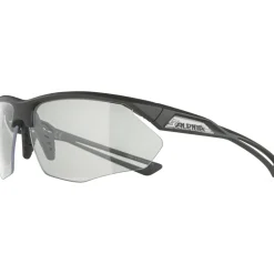 Racefietsbrillen < Alpina Nylos HR Bril - black-transparent matt/clear