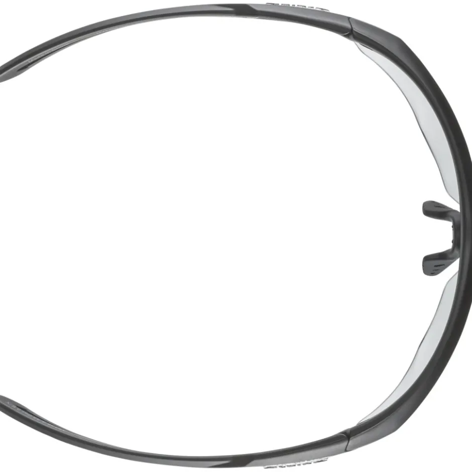 Racefietsbrillen < Alpina Nylos HR Bril - black-transparent matt/clear