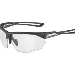 Racefietsbrillen < Alpina Nylos HR Bril - black-transparent matt/clear