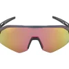 Alpina Sonic HR Q-Lite Bril - black matt-purple/mirror pink