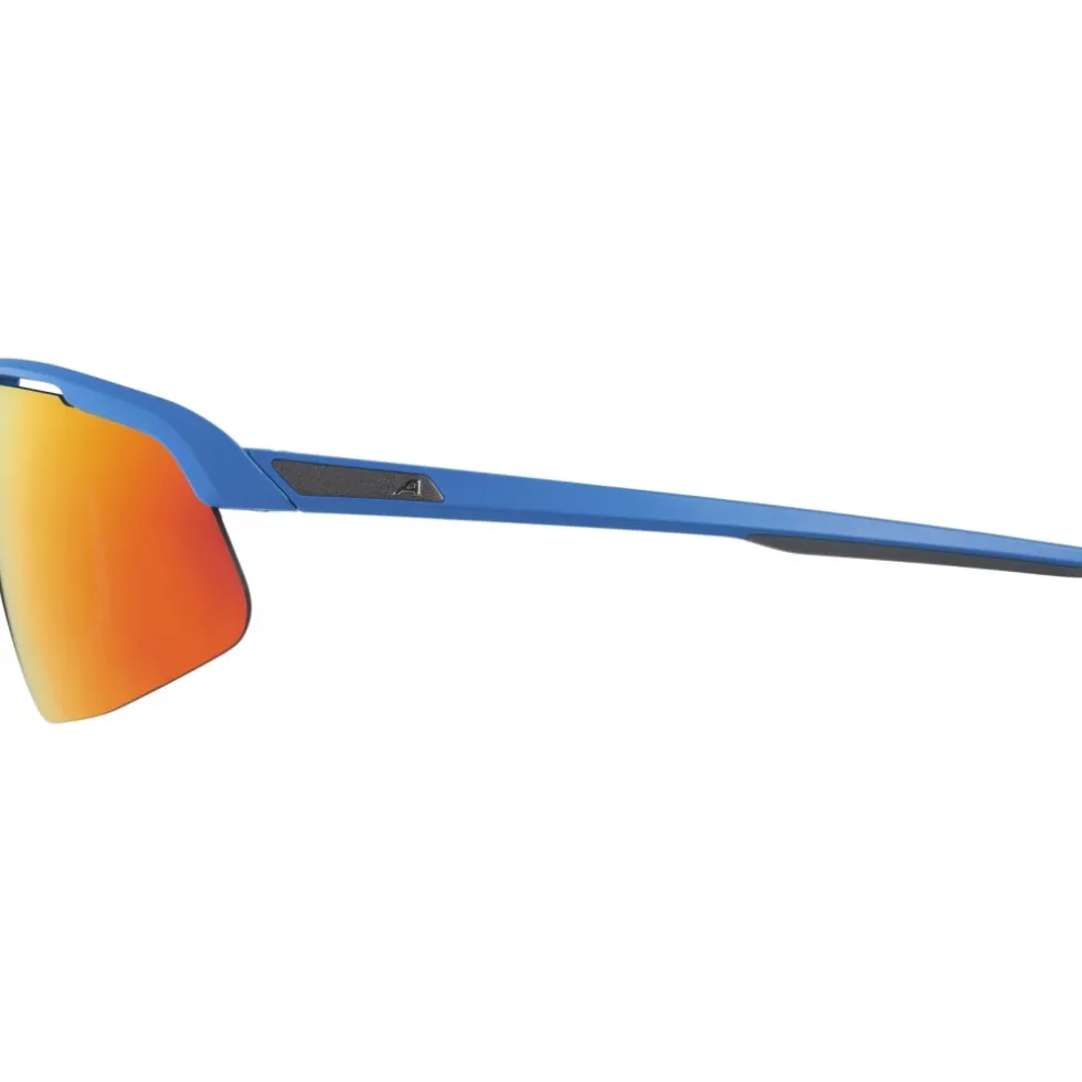 Alpina Turbo Pro Brillen voor kinderen - blue matt/mirror red