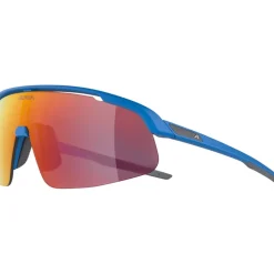 Alpina Turbo Pro Brillen voor kinderen - blue matt/mirror red
