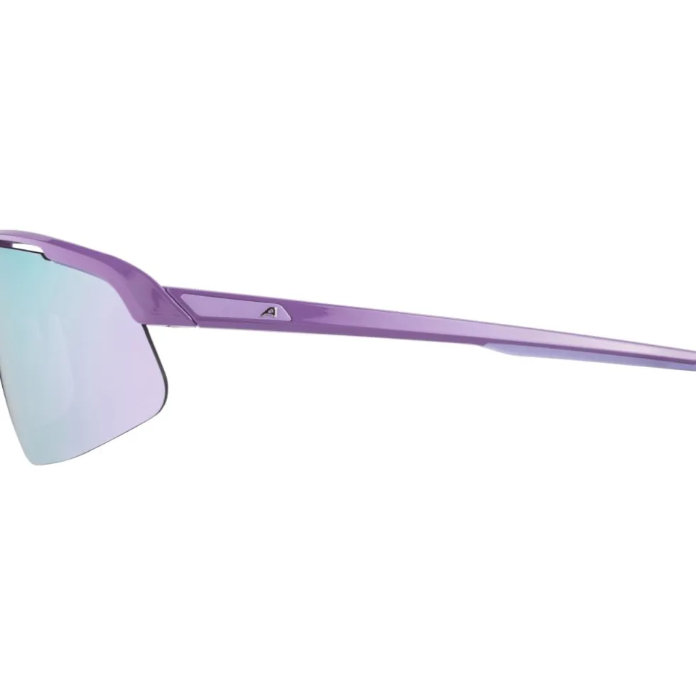 Alpina Turbo Pro Brillen voor kinderen - berry gloss/mirror purple