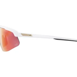 Alpina Turbo Pro QV Bril - white matt/rainbow mirror