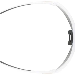 Alpina Turbo Pro QV Bril - white matt/rainbow mirror