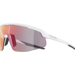 Alpina Turbo Pro QV Bril - white matt/rainbow mirror