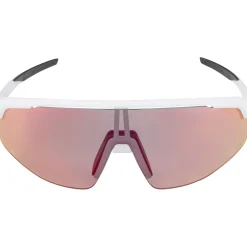 Alpina Turbo Pro QV Bril - white matt/rainbow mirror