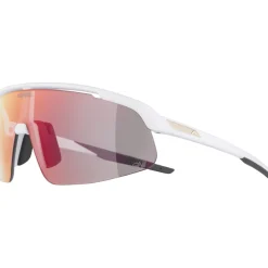 Alpina Turbo Pro S QV Bril - white matt/rainbow mirror