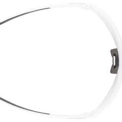 Alpina Turbo Pro V Bril - white matt/clear to grey/flash pink