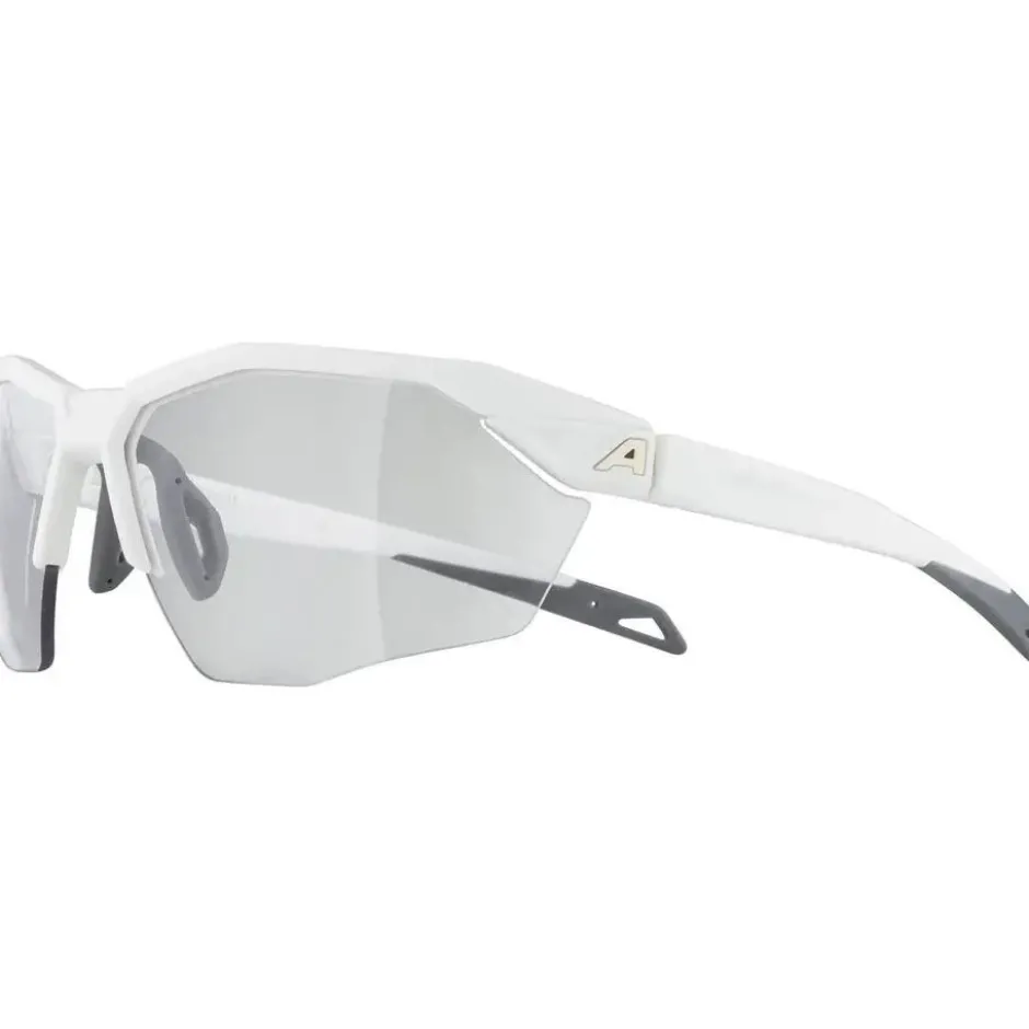 Mtb-Brillen < Alpina Twist Six S HR V Bril - white matt / Varioflex black