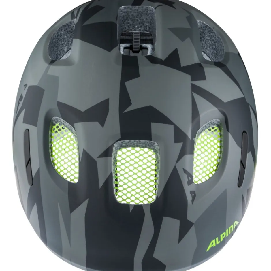 Helmen Kinderen < Alpina Ximo 2 LE Kinder-fietshelm - black neon camo matt