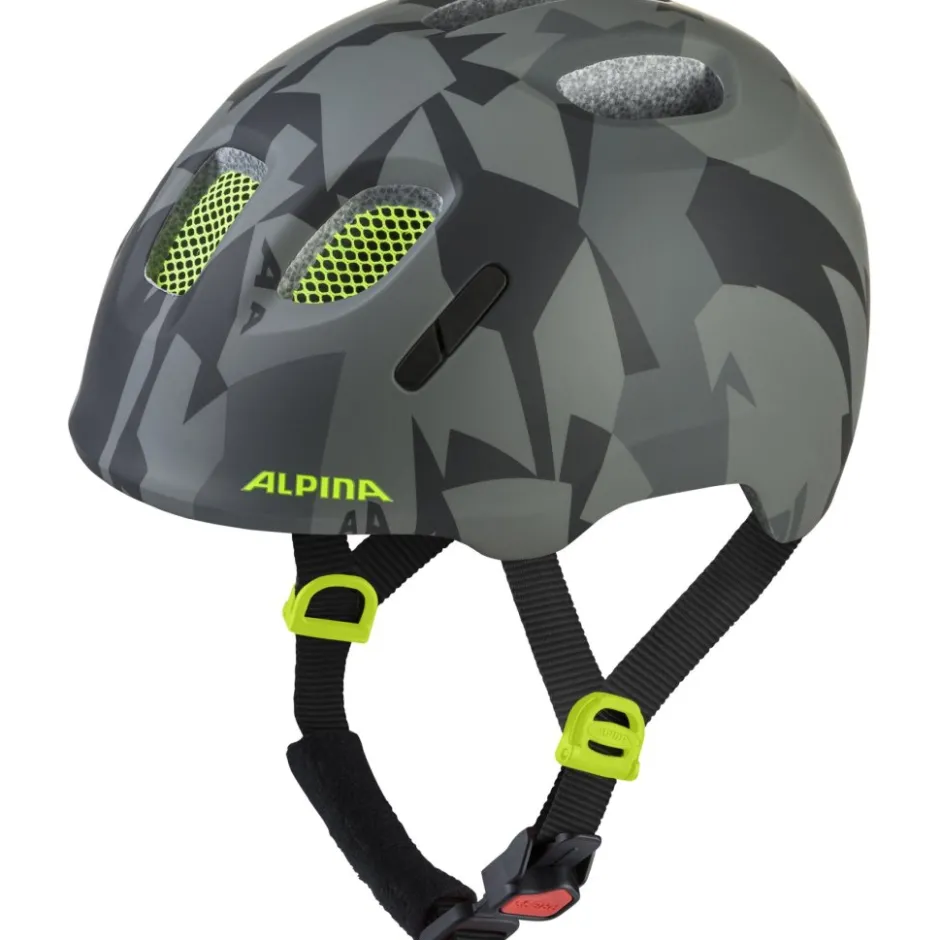 Helmen Kinderen < Alpina Ximo 2 LE Kinder-fietshelm - black neon camo matt