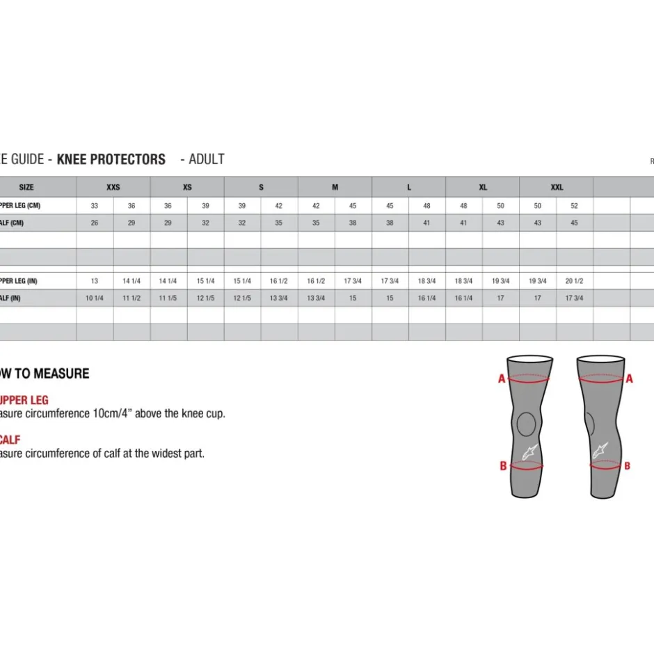 Kniebeschermers < Alpinestars A-otion Paa Pro Kniebecherer - zwart
