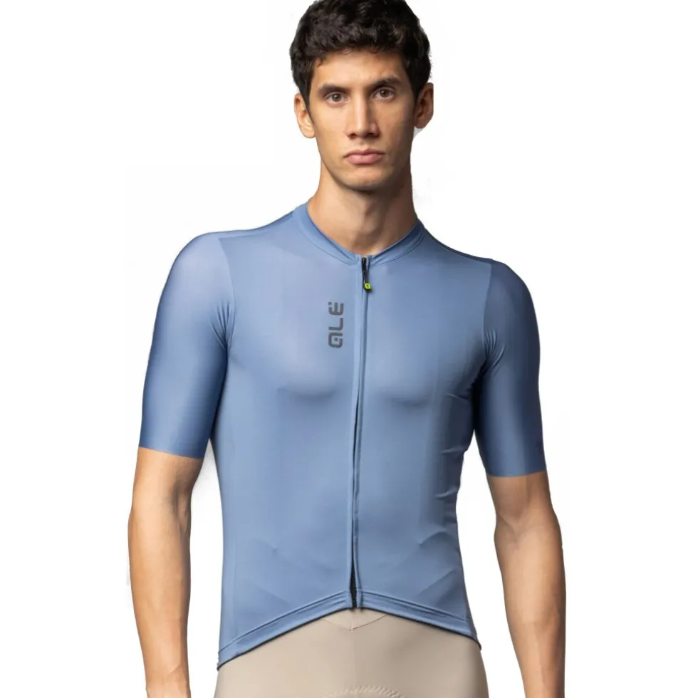 Alé PRAGMA Color Block Fietstrui Heren - steel blue