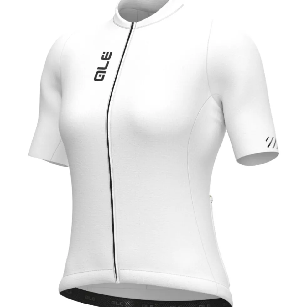 Alé PRAGMA Color Block Fietstrui Dames - wit