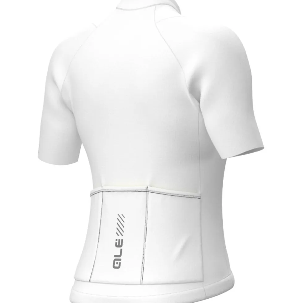Alé PRAGMA Color Block Fietstrui Dames - wit