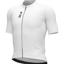 Wielershirts < Ale Aé PRAGA Coor Bock Fiettrui Heren - wit
