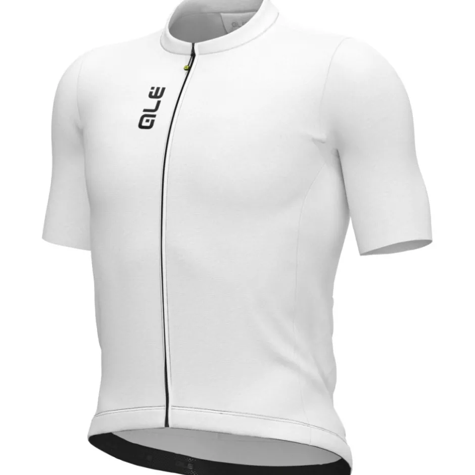 Wielershirts < Ale Aé PRAGA Coor Bock Fiettrui Heren - wit