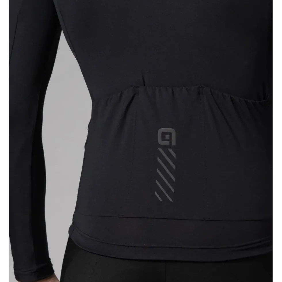 Alé PRAGMA Color Block Shirt met Lange Mouwen Heren - zwart
