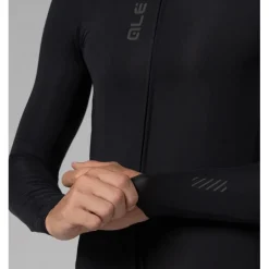 Alé PRAGMA Color Block Shirt met Lange Mouwen Heren - zwart
