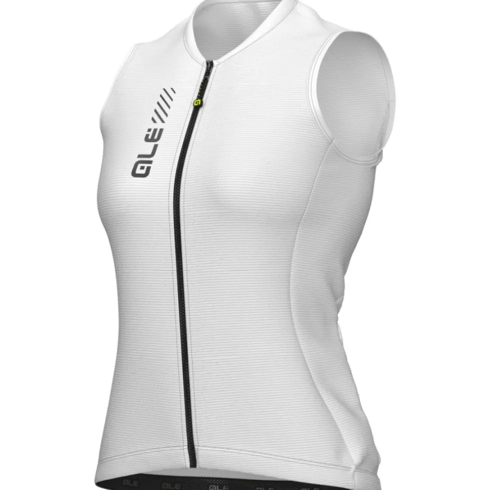 Alé PRAGMA Color Block Shirt zonder Mouwen Dames - wit