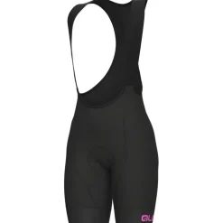 Alé PRAGMA Traguardo 2.0 Shorts met bandjes voor dames - fluo pink