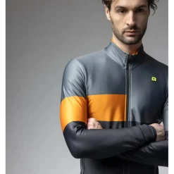 Alé PR-E Geometric Fietsjas Heren - zwart