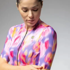 Alé PR-E Jardin 2.0 Dames shirt met korte mouwen - pink combo