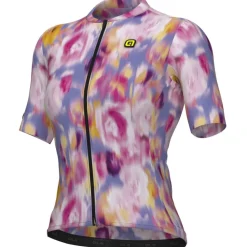 Alé PR-E Jardin 2.0 Dames shirt met korte mouwen - pink combo