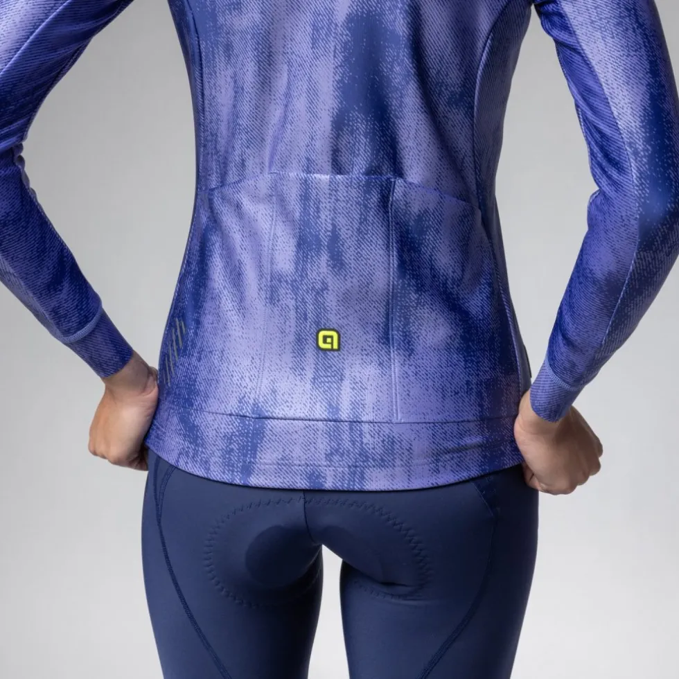 Alé PR-E Knitted Fietsjas Dames - cornflower