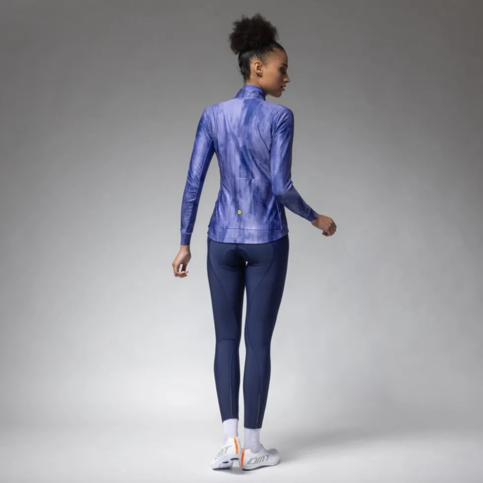 Alé PR-E Knitted Fietsjas Dames - cornflower