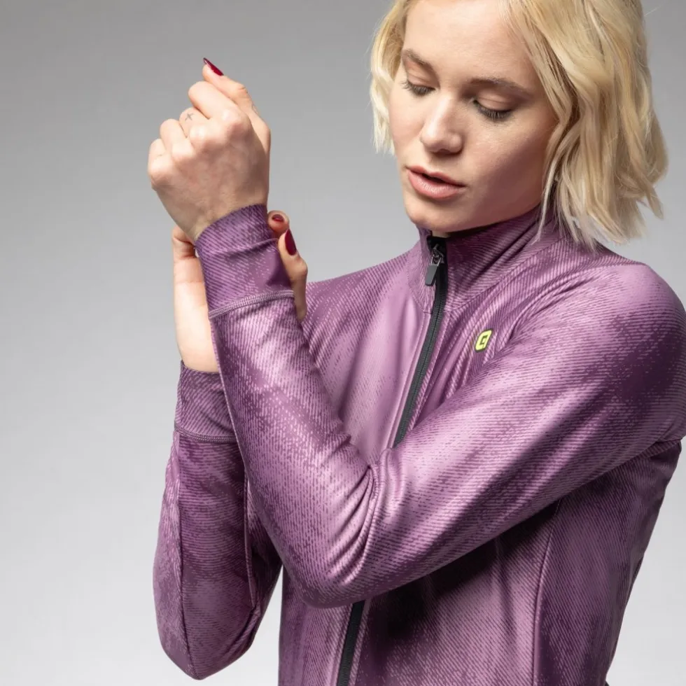 Alé PR-E Knitted Fietsjas Dames - mauve