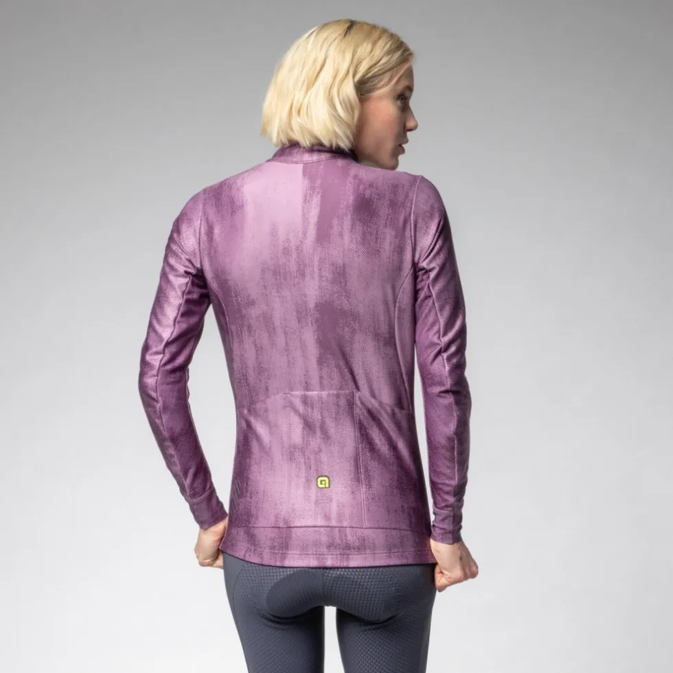 Alé PR-E Knitted Fietsjas Dames - mauve