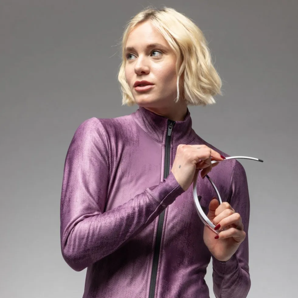 Alé PR-E Knitted Fietsjas Dames - mauve