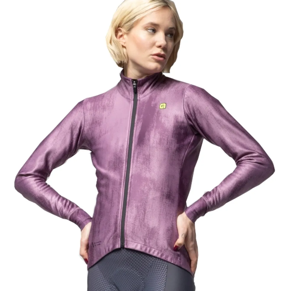 Alé PR-E Knitted Fietsjas Dames - mauve