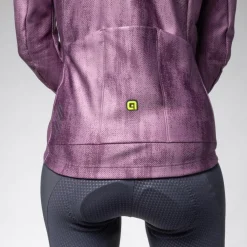 Alé PR-E Knitted Fietsjas Dames - mauve