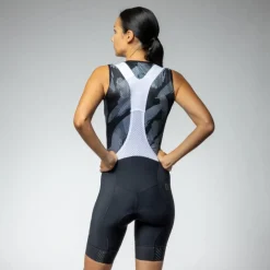 Alé PR-E Magic Colour Fietsshort met Bretels Dames - zwart