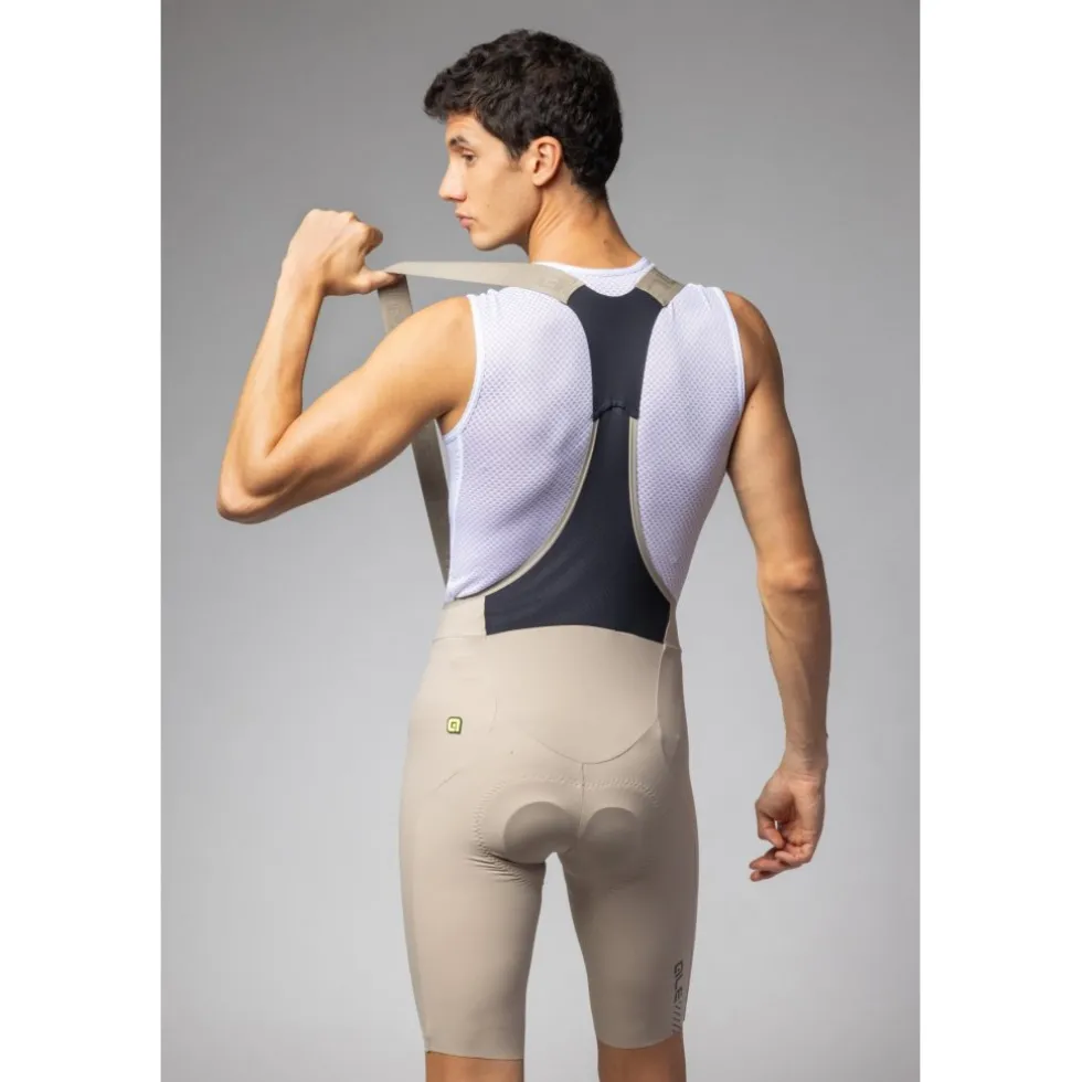 Alé PR-E Master 2.0 Fietsshorts met bretels Heren - sand