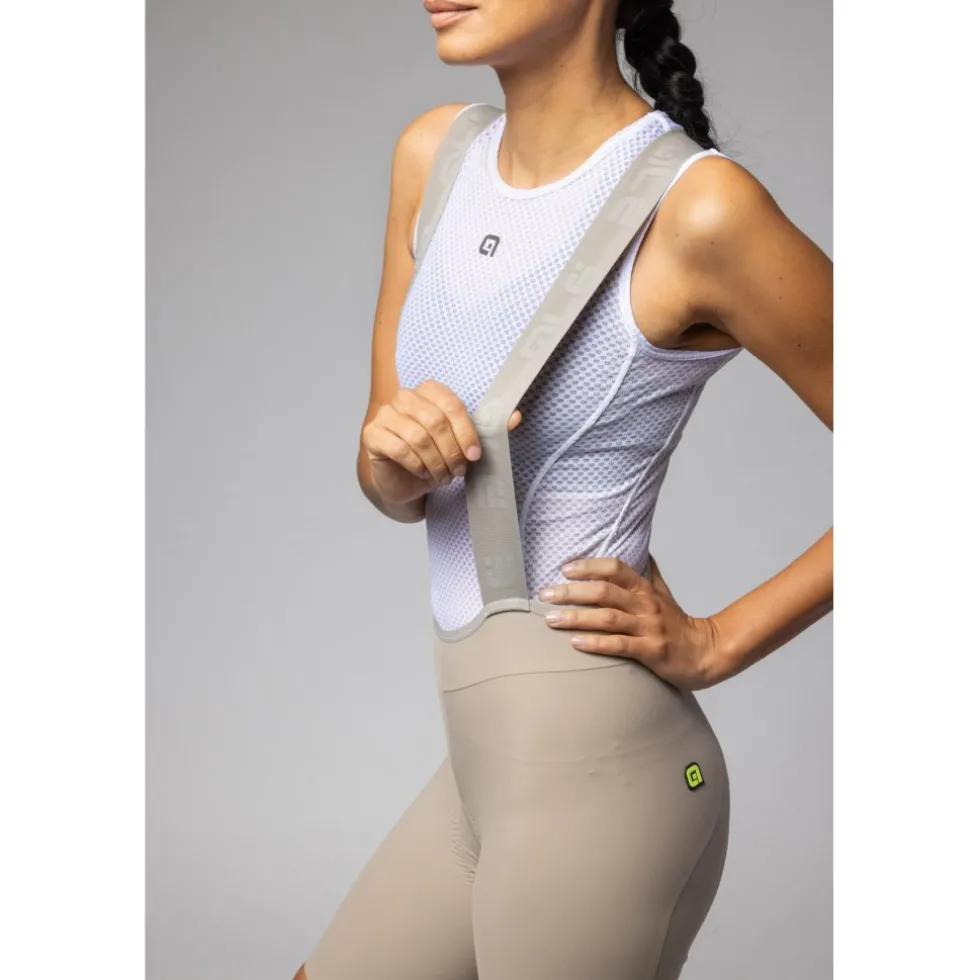 Alé PR-E Master 2.0 Fietsshorts met bretels Dames - sand