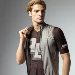 Alé PR-E Sauvage Fietsvest Heren - dove grey
