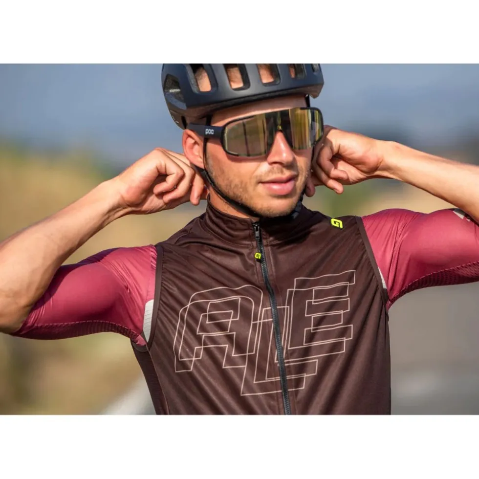 Alé PR-E Sauvage Fietsvest Heren - dove grey