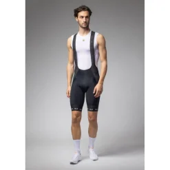 Bib Shorts|Wielrenbroeken < Ale Aé PR-E trada 2.0 Fiethort et brete Heren - wit