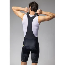 Bib Shorts|Wielrenbroeken < Ale Aé PR-E trada 2.0 Fiethort et brete Heren - wit