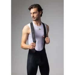 Bib Shorts|Wielrenbroeken < Ale Aé PR-E trada 2.0 Fiethort et brete Heren - wit